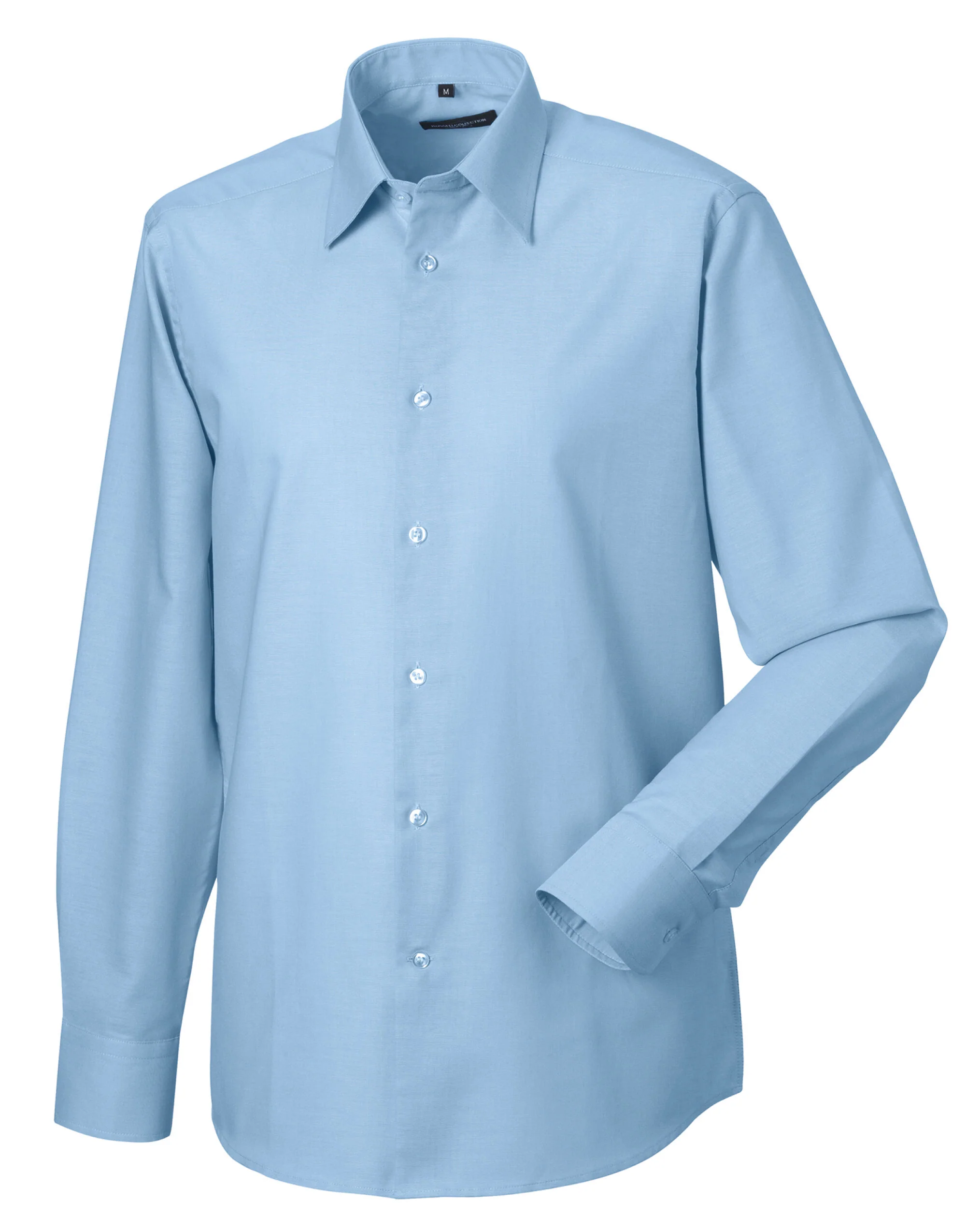 Russell Collection - Men's Long Sleeve Tailored Oxford Shirt - 922M - Image 5