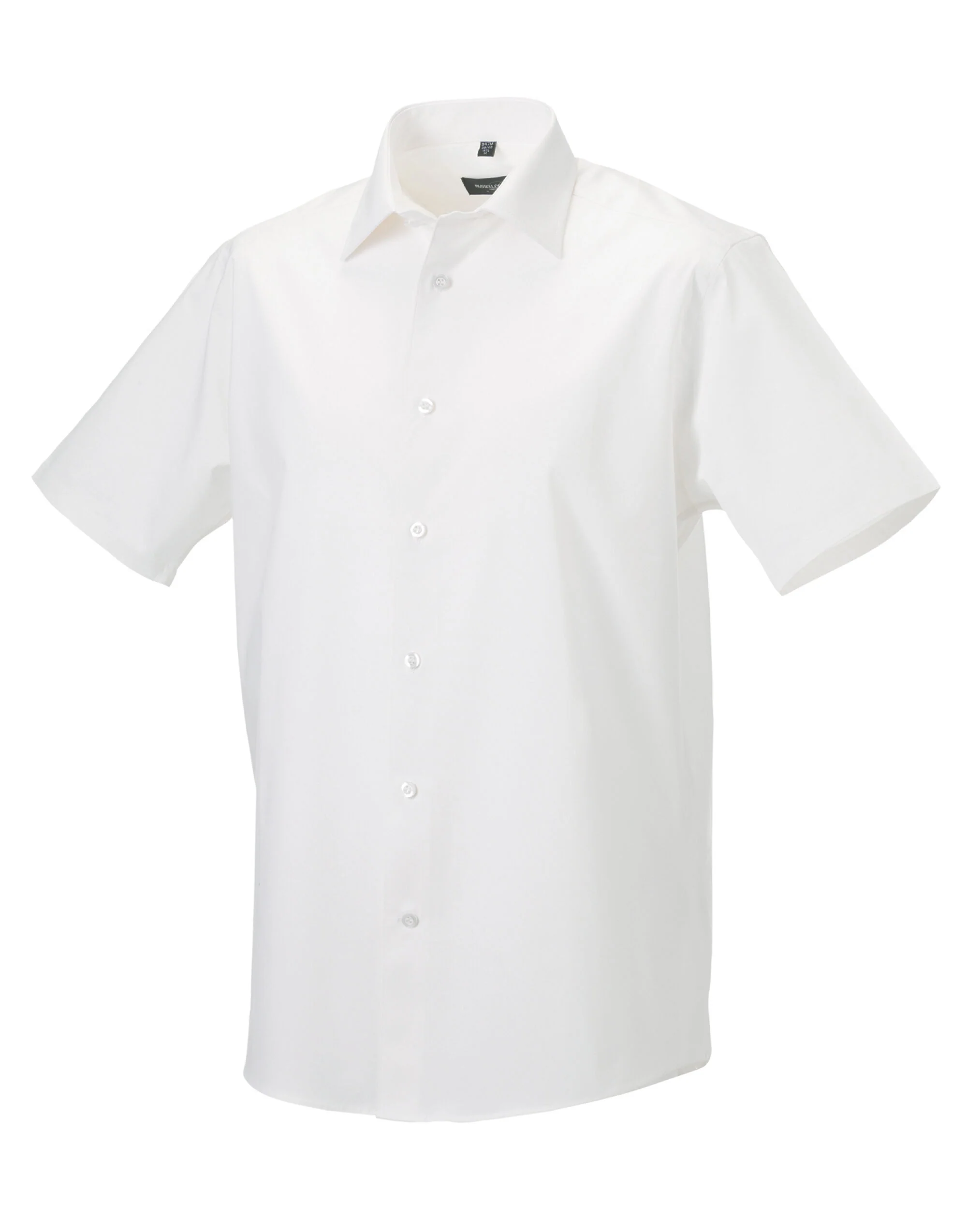 Russell Collection - Men's Short Sleeve Fitted Stretch Shirt - 947M - Image 4