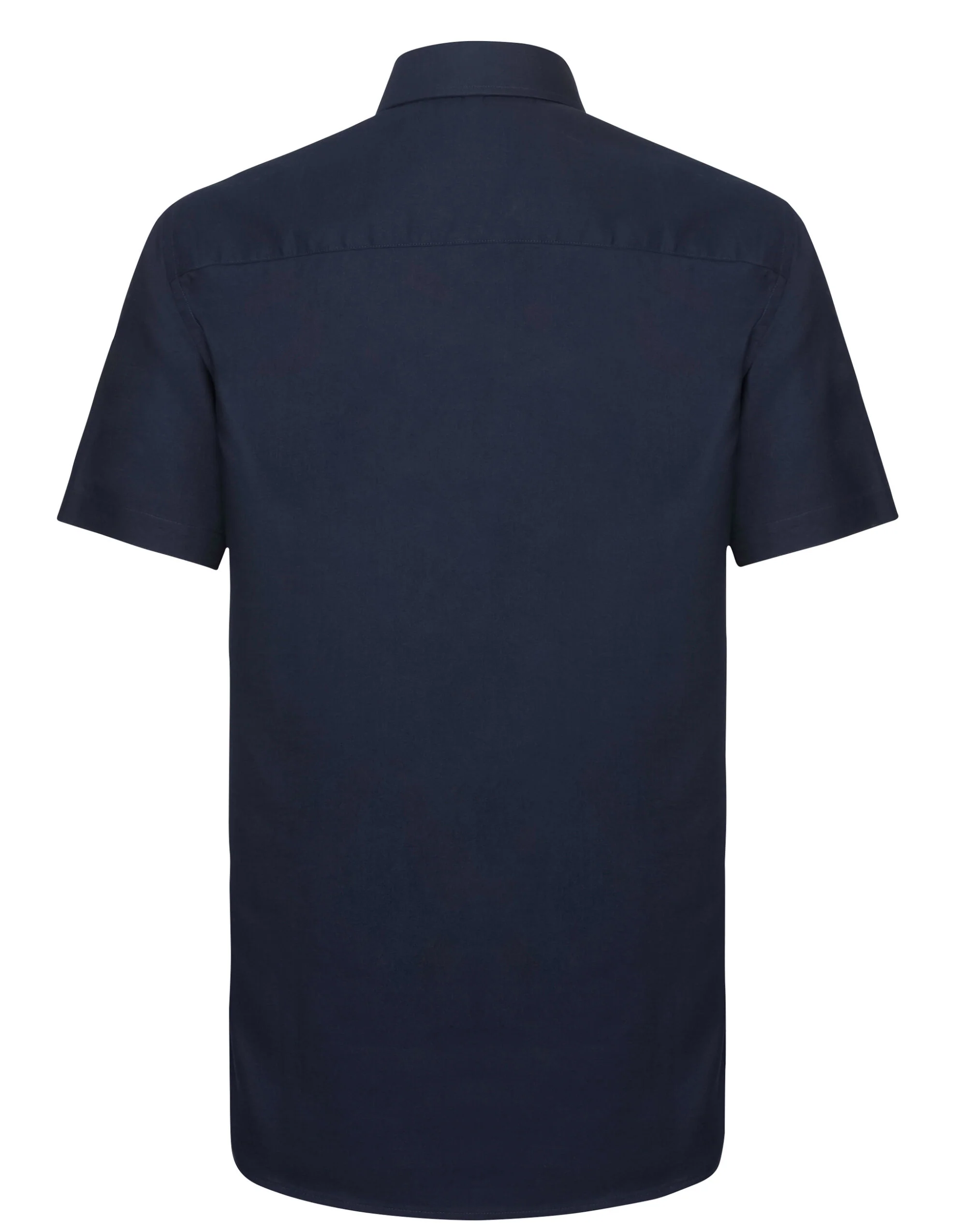 Russell Collection - Men's Short Sleeve Tailored Oxford Shirt - 923M - Image 3