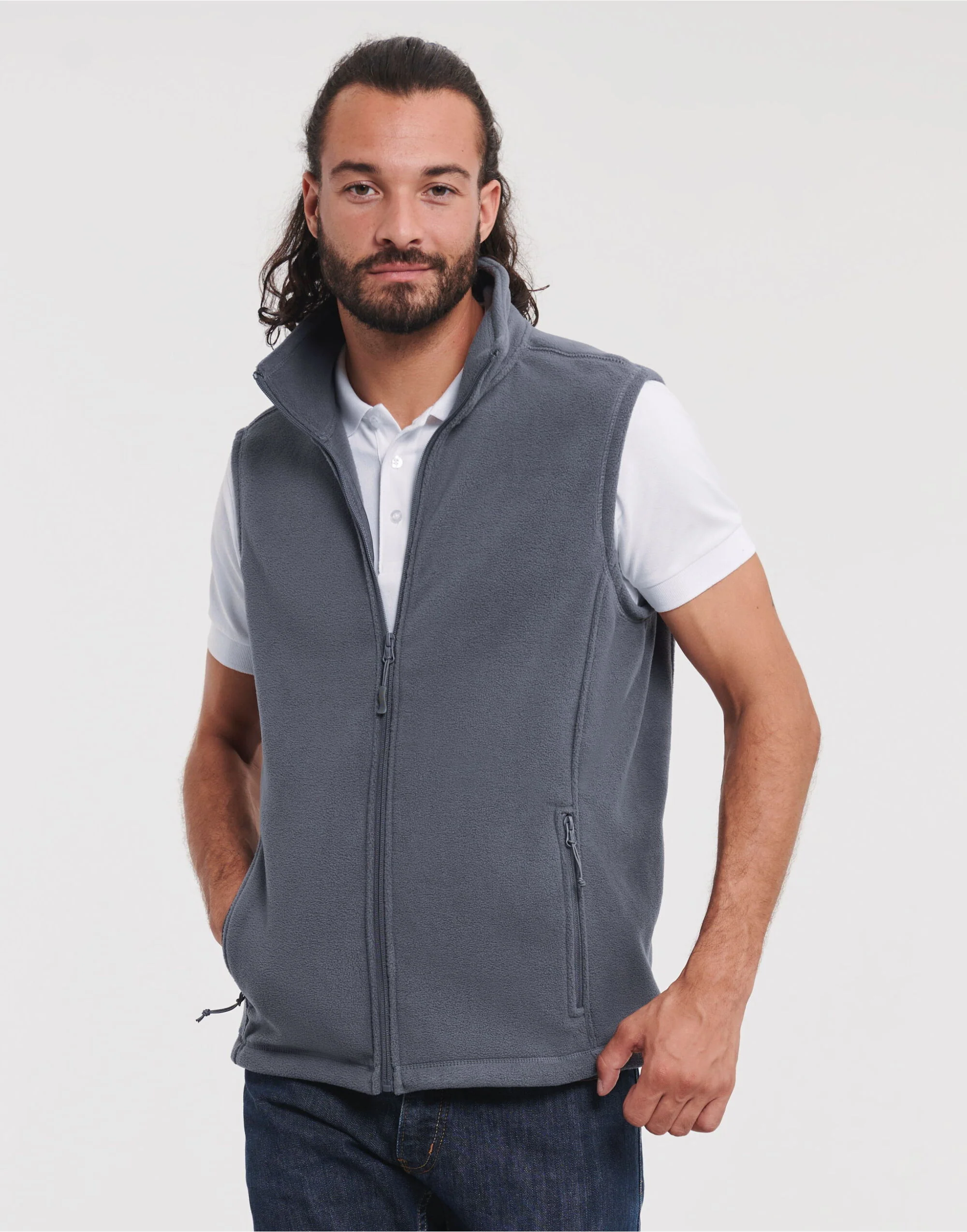 Russell Mens Outdoor Fleece Gilet - 8720M
