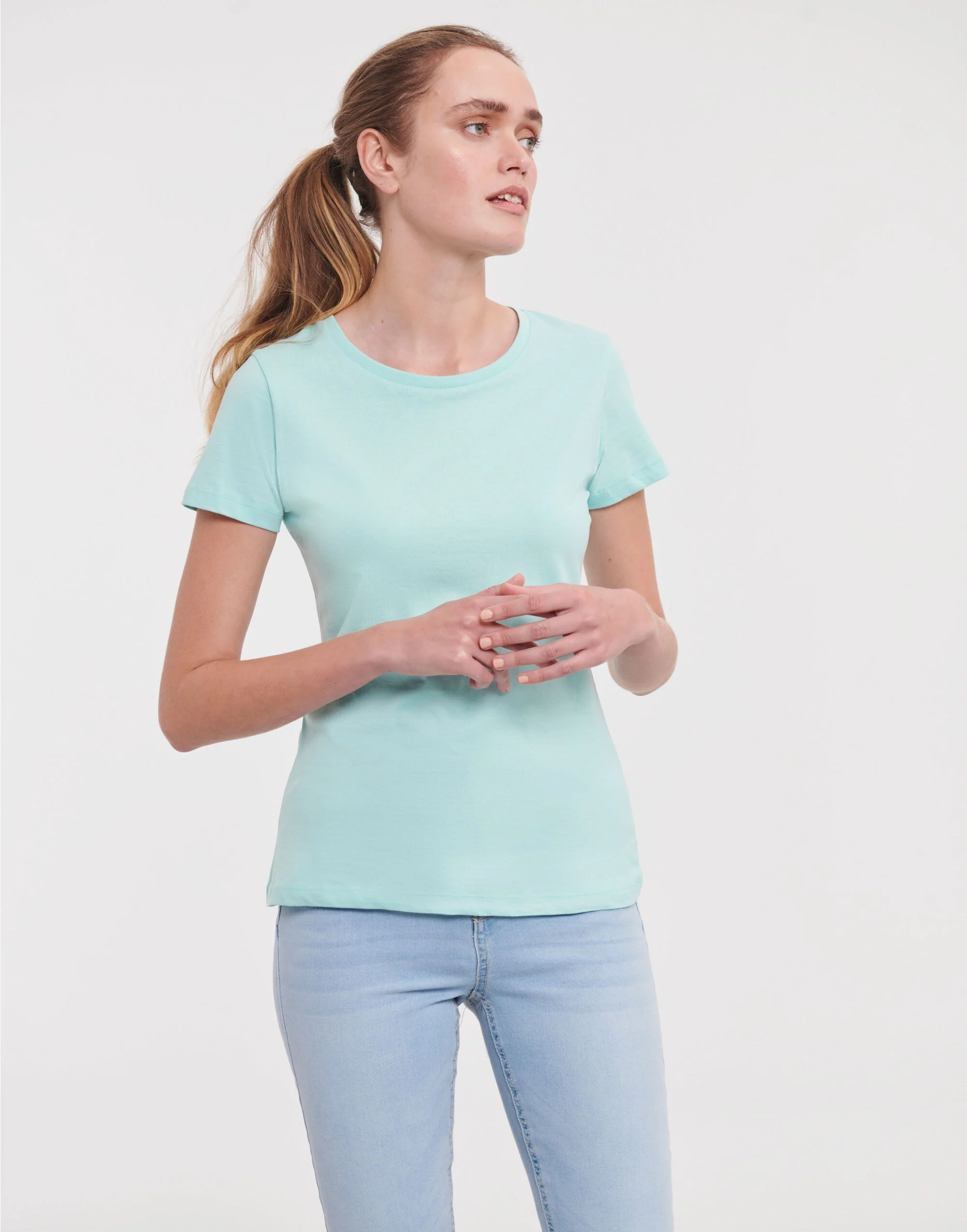 Russell Pure Organic Ladies T-Shirt - R108F - Image 4